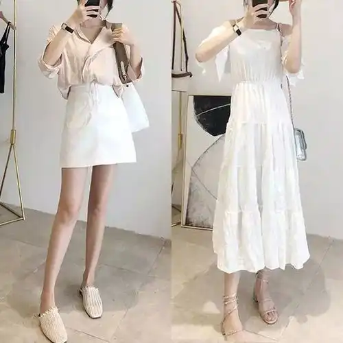 温柔甜美的浅色系搭配,这样的色系搭配看得心情超好