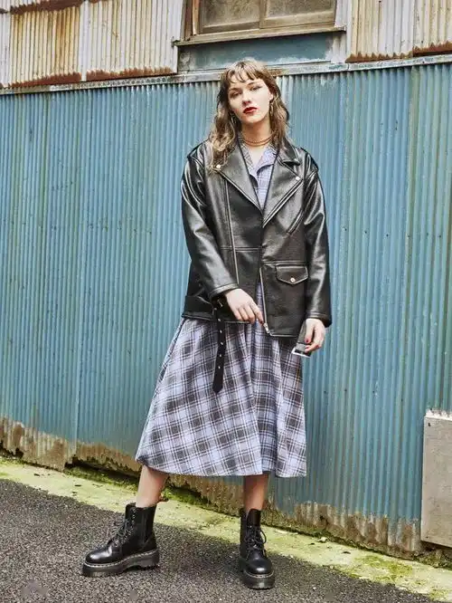 潮搭汇丨秋冬一定要有点皮气