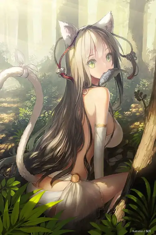 兽耳娘有尾巴和兽耳的女孩子你喜欢吗