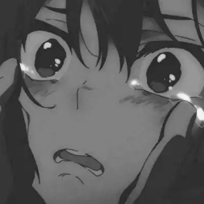 卡通漫画头像黑白