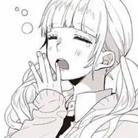 橙色头像女生霸气系二次