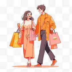 手绘卡通橙色衣服女孩图片手绘卡通橙色衣服女孩图片素材免费下载千库网