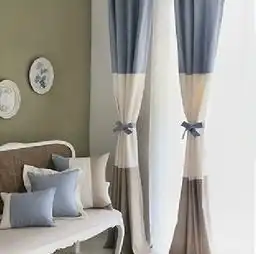 圣贤装饰恬静中的优雅姿态9款唯美蓝色系窗帘土巴兔上海装修网