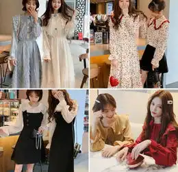 最近闺蜜装火了,仙女裙out了,复古系更耐看,男友看见也吃醋