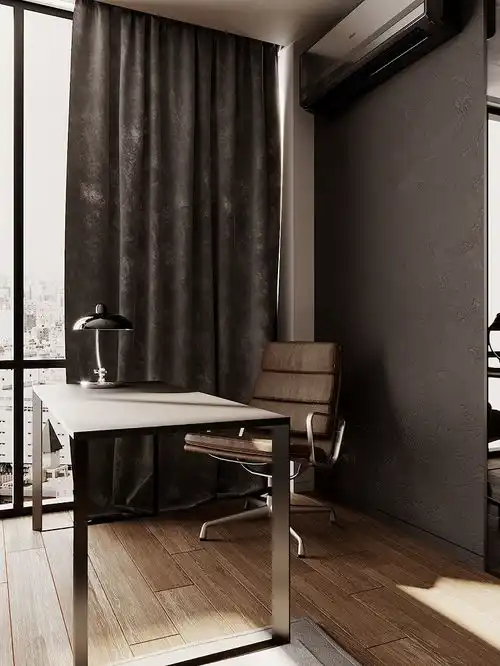 室内设计大地色系天然材料拒绝对比鲜明色彩与明亮元素公寓