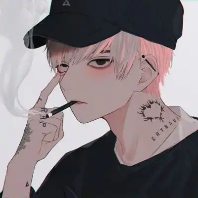 丧系头像女生高冷动漫男