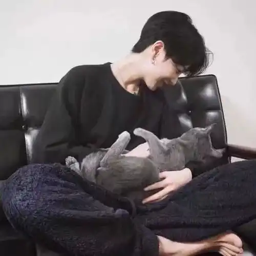 情侣头像一半是春夏,一半是秋冬