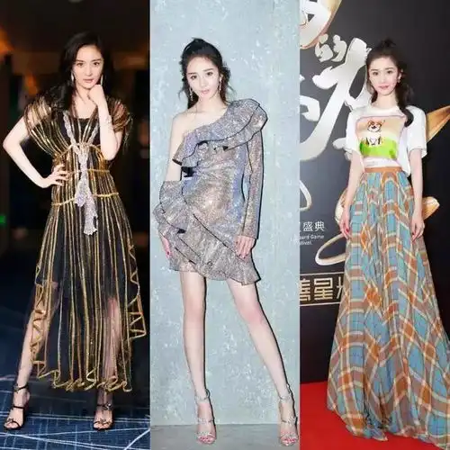 杨幂2017年度最in穿搭盘点既有范儿又少女