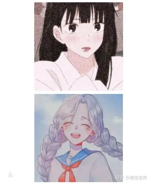 女生头像微丧动漫女头