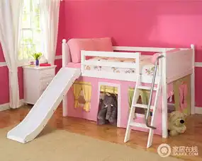 超梦幻的儿童房粉红色系公主范儿图