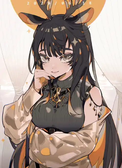 大胆且丰富的配色,搭配可爱的画风画师桃乌
