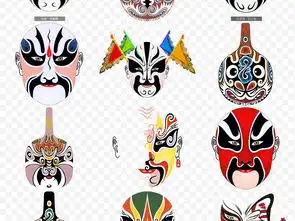 古风古典京剧脸谱戏剧戏曲免抠透明元素图片素材模板下载29.30mb中国风边框大全花纹边框