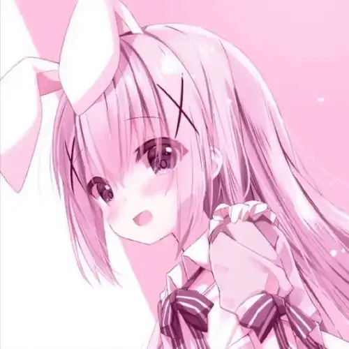 动漫女头粉莓熊