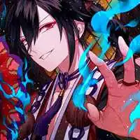 动漫红眼男生头像入魔红眼狂拽男生动漫头像