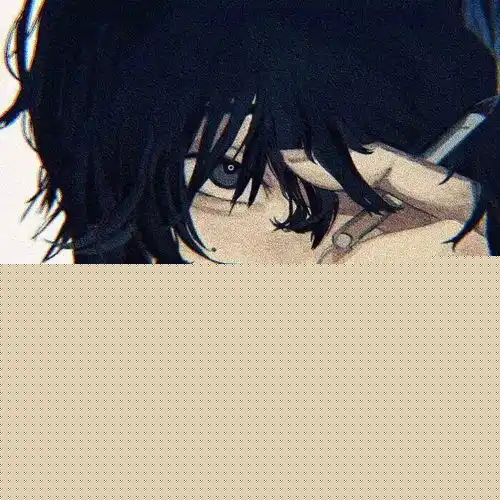 白色系二次元男生头像狗狗