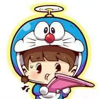 情侣头像卡通呆萌一对二次元微信头像图片大全