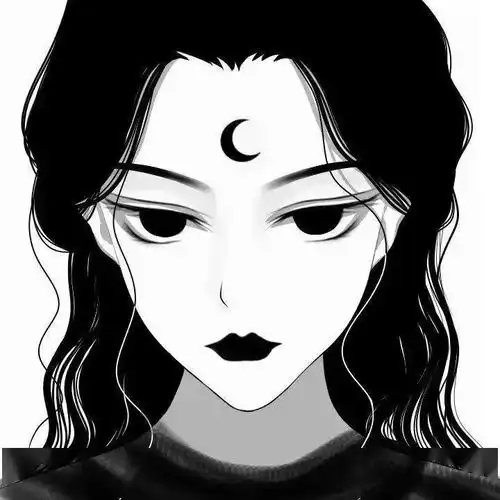 黑系头像可爱暗黑