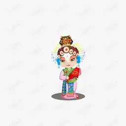 红色国风卡通装饰素材图片免费下载高清卡通手绘png千库网图片编号7525664