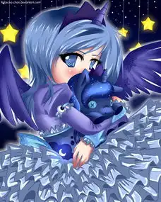 月球上的小露娜woona