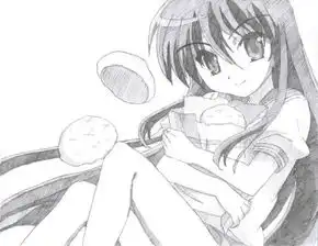 谁有好的动漫素描作品,不用原创,可以发给我吗