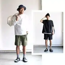 第一次觉得,穿上工装短裤的170比180的身高好看太多了