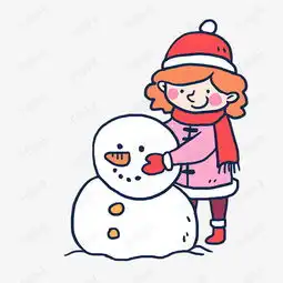 堆雪人女孩素材图片免费下载高清图片pngpsd千库网图片编号6681510