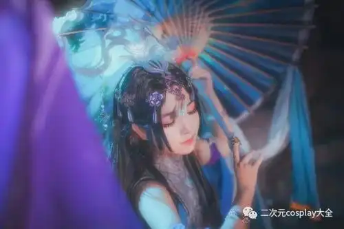 剑网三毒姐毒萝cos,缥缈如仙,绝美古风小仙女