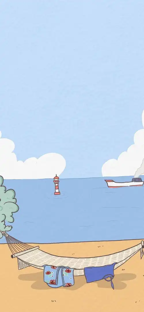 蓝色治愈系小清新壁纸等风来,不如追风去