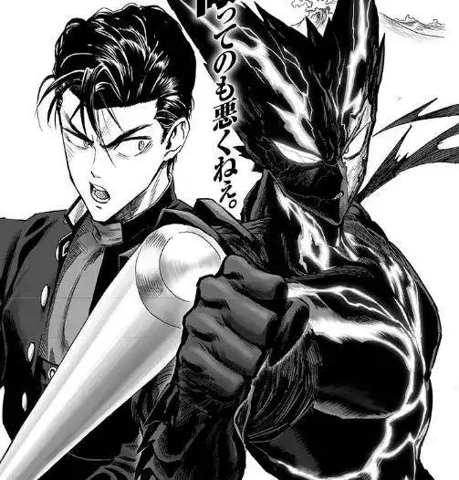 一拳超人203话饿狼与球棒的合体技成功击溃龙以上的蜈蚣仙人