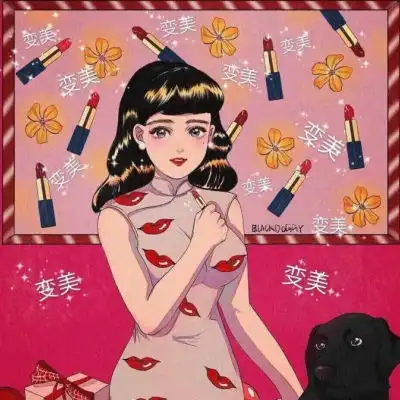 白灏宇动漫头像女生新年祝福卡通动漫头像我要个性网