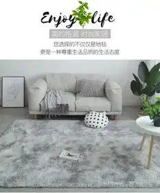 ins风地毯卧室可爱网红少女心女生房间客厅地毯卧室满铺床边毯