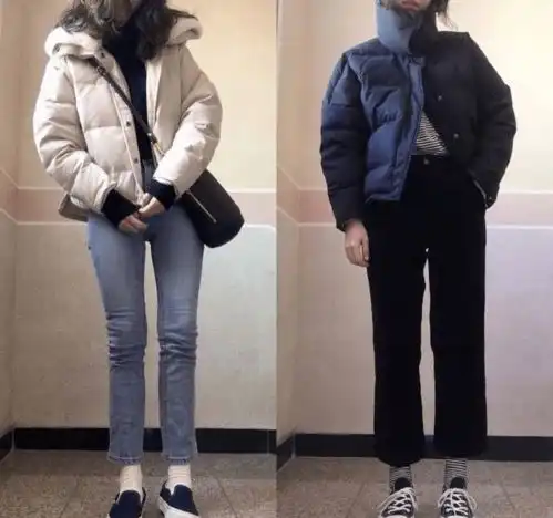 18套温暖秋冬韩系穿搭风格,不显臃肿的冬季超保暖叠穿法
