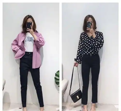 小个子娇小可人穿搭,相反,身高矮小成为搭配上的一种优势