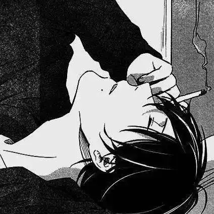 高清丧系头像男动漫头像