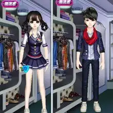 淡系情侣装扮,完美绝配搭档