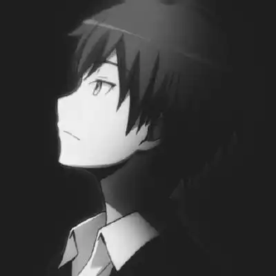 原创头像黑系男生