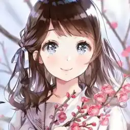 唯美简单卡通女生头像动