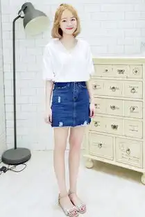 这个夏天很有韩系甜美淑女范的套装很深入人心