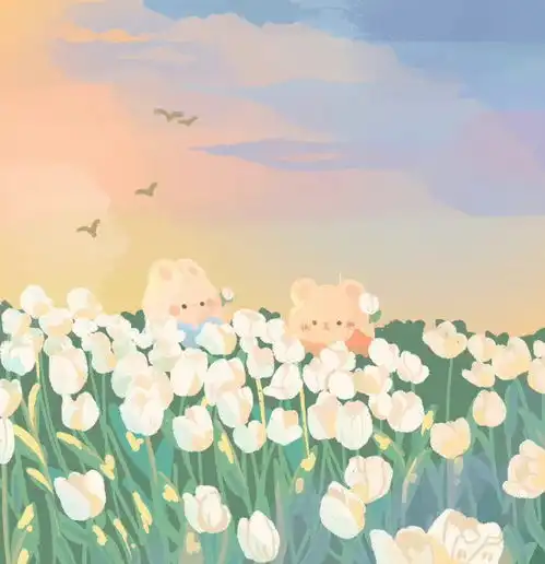 可爱又治愈的插画分享