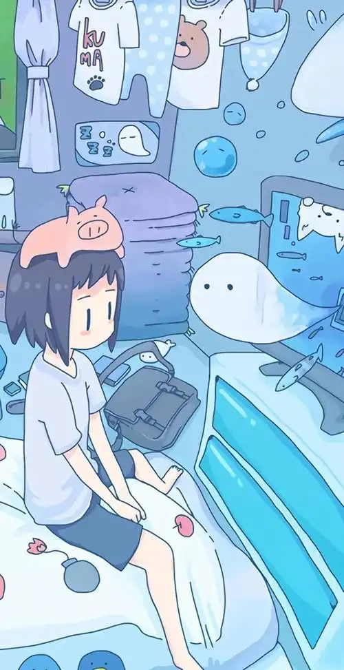 全面屏壁纸治愈系小清新壁纸