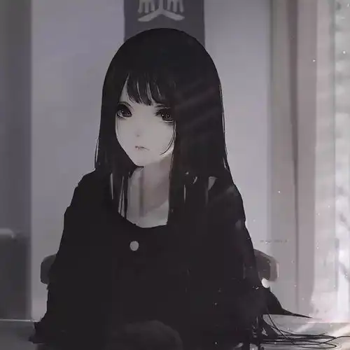 黑系男生头像头像真人黑