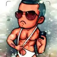 有没有卡通健身头像微信头像图片大全