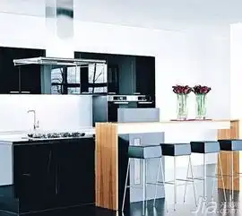 黑色系空间,更具现代感