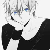 男生头像白色系清新动漫