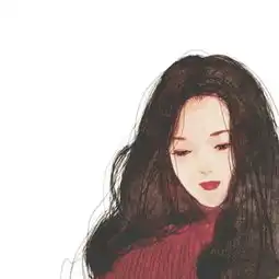 抑郁系头像女可保存微笑