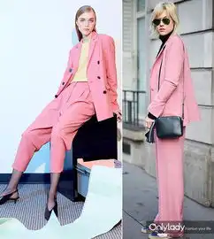 粉色这么穿一不小心就脱单