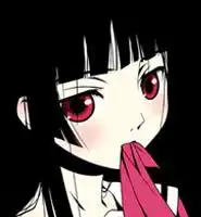 谁有地狱少女阎魔爱好看的qq头像