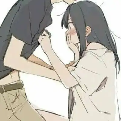 禁欲系动漫头像情侣纯爱