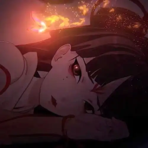 动漫女头伤感忧郁的女生动漫头像