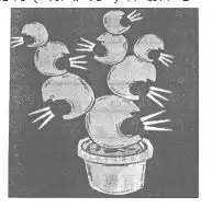 请仔细观察下面这幅漫画,请用简洁的文字描述下面的漫画,并用一个比喻句来阐明其寓意组卷网